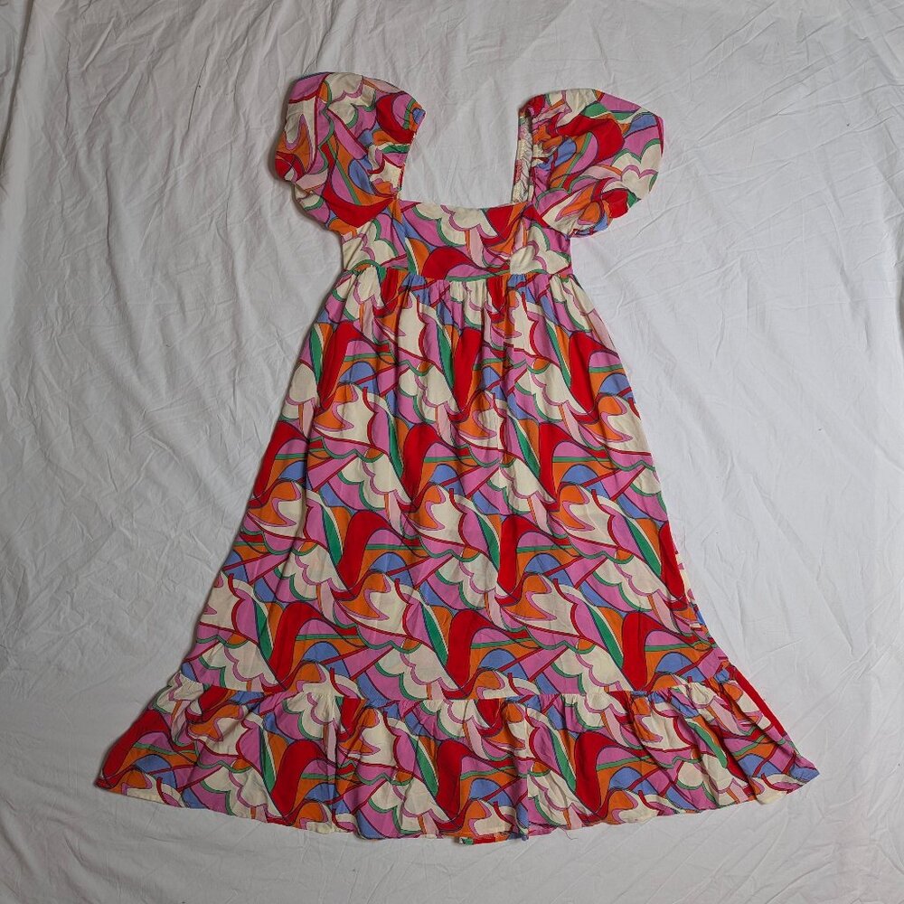 Fab'rik Small Women's Colorful Printed Dress